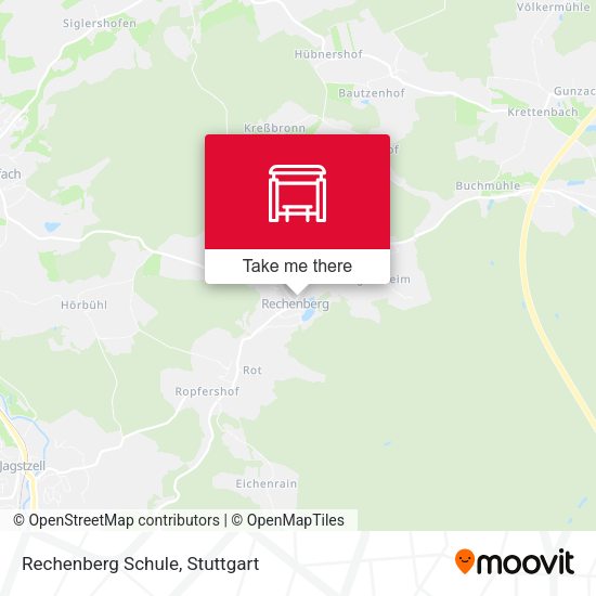 Карта Rechenberg Schule