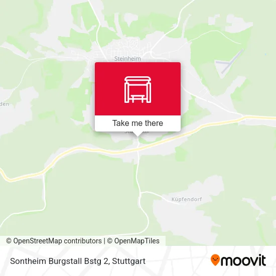 Карта Sontheim Burgstall Bstg 2