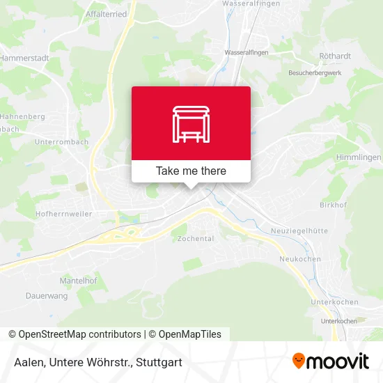 Карта Aalen, Untere Wöhrstr.