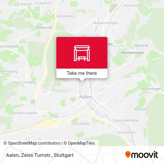 Карта Aalen, Zeiss Turnstr.
