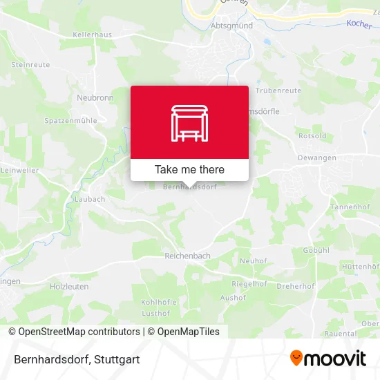 Карта Bernhardsdorf