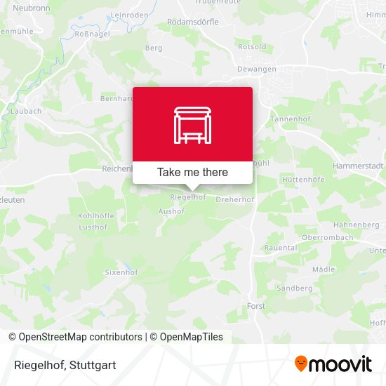 Карта Riegelhof