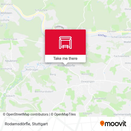 Карта Rodamsdörfle