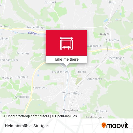 Карта Heimatsmühle