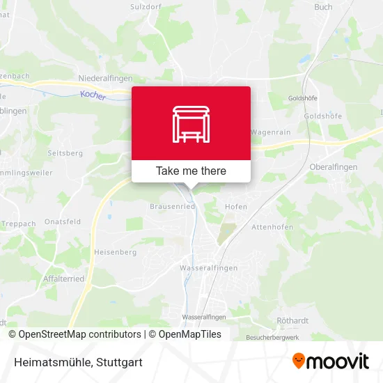 Карта Heimatsmühle