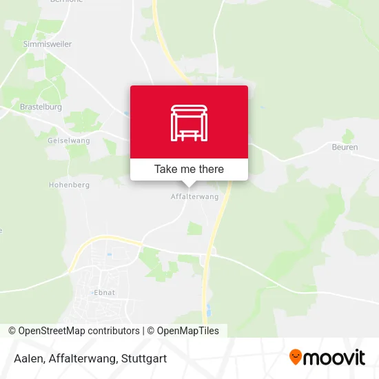 Карта Aalen, Affalterwang