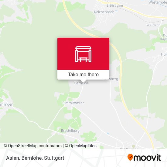Карта Aalen, Bernlohe