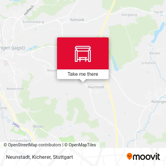 Карта Neunstadt, Kicherer