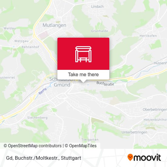 Карта Gd, Buchstr./Moltkestr.
