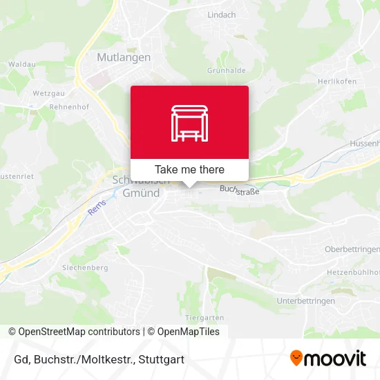 Карта Gd, Buchstr./Moltkestr.