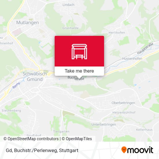 Карта Gd, Buchstr./Perlenweg