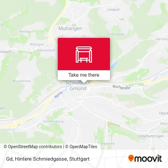 Карта Gd, Hintere Schmiedgasse