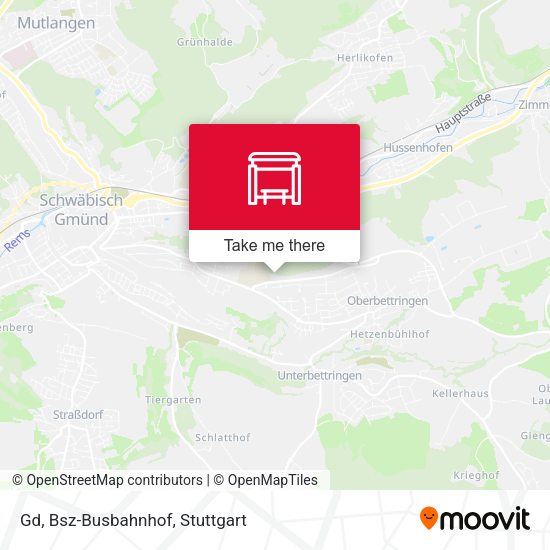 Карта Gd, Bsz-Busbahnhof
