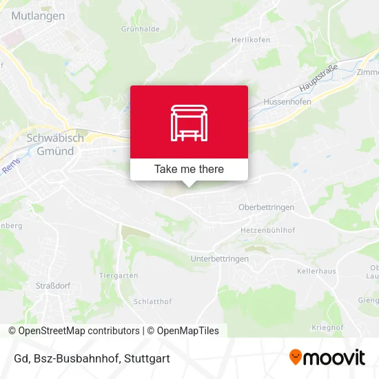 Карта Gd, Bsz-Busbahnhof