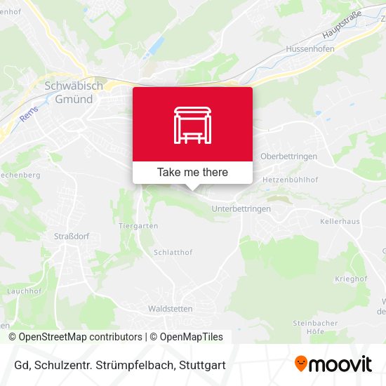 Карта Gd, Schulzentr. Strümpfelbach