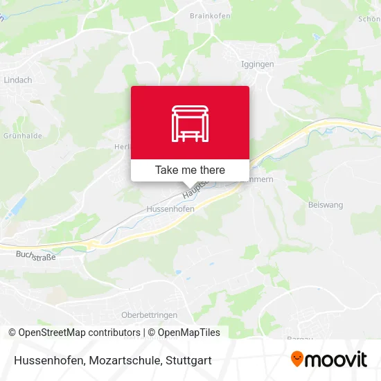 Карта Hussenhofen, Mozartschule