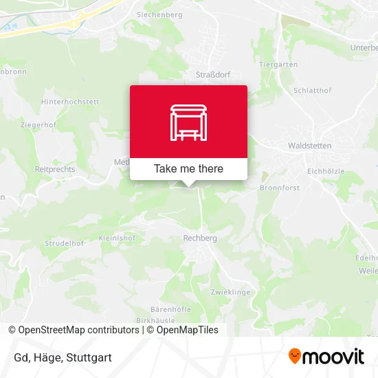 Карта Gd, Häge