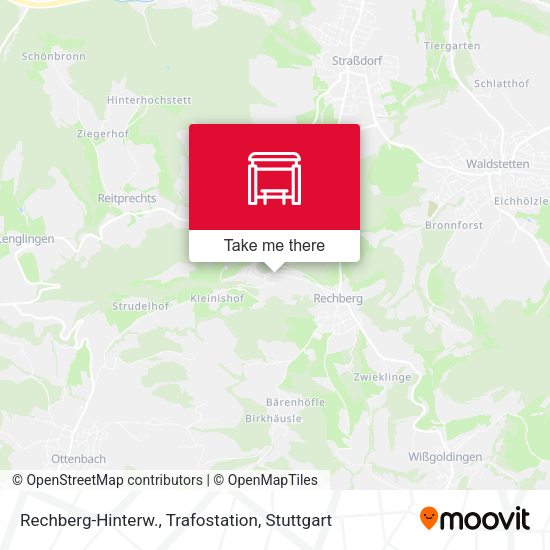 Карта Rechberg-Hinterw., Trafostation