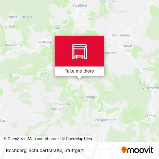 Карта Rechberg, Schubartstraße
