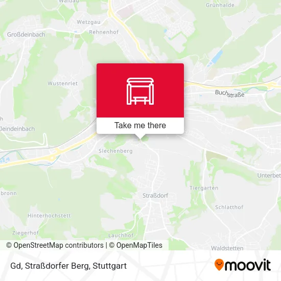Карта Gd, Straßdorfer Berg