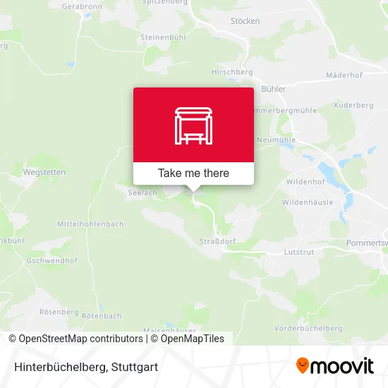 Карта Hinterbüchelberg