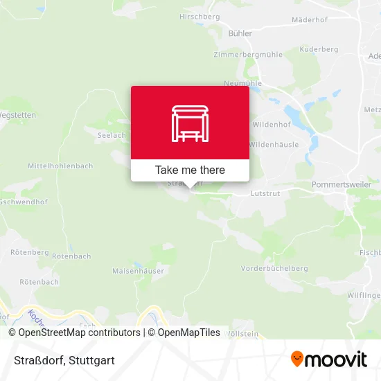 Карта Straßdorf