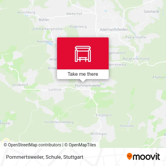Карта Pommertsweiler, Schule