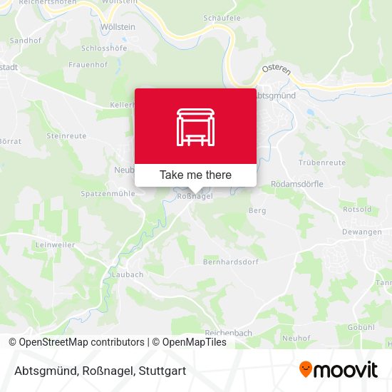 Карта Abtsgmünd, Roßnagel