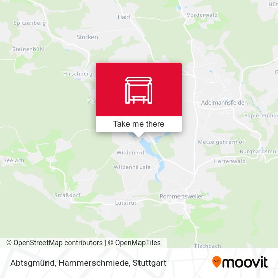 Карта Abtsgmünd, Hammerschmiede