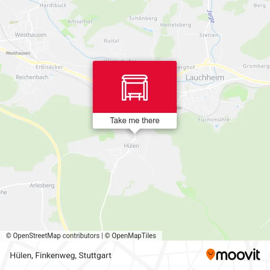 Карта Hülen, Finkenweg