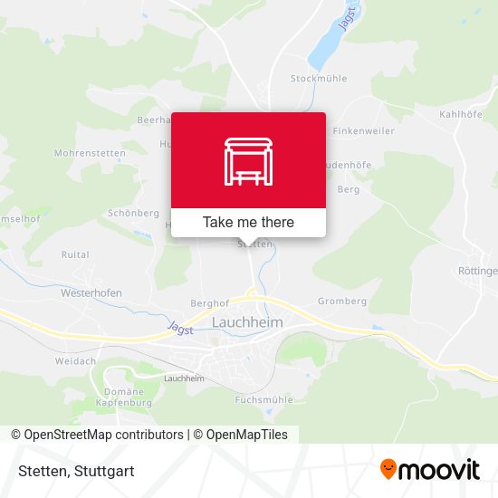 Карта Stetten