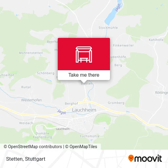 Карта Stetten