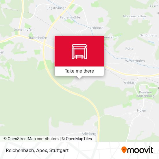 Карта Reichenbach, Apex