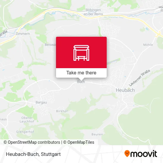 Карта Heubach-Buch