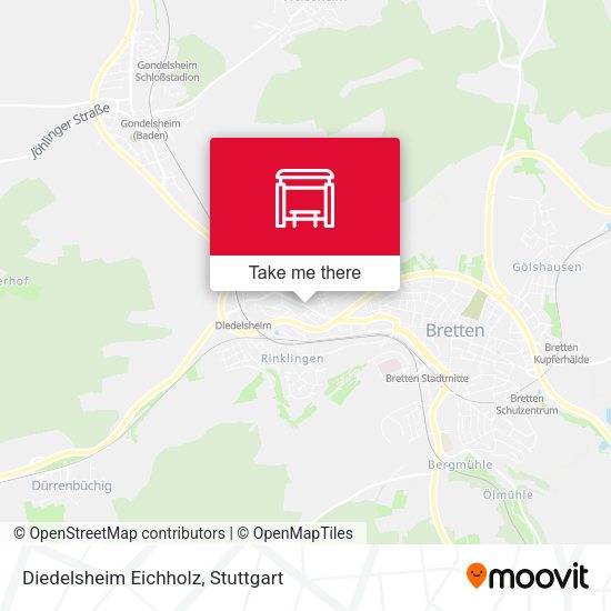 Карта Diedelsheim Eichholz