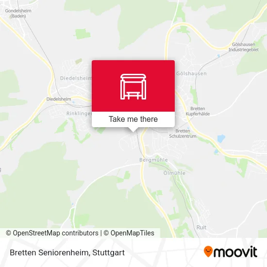 Карта Bretten Seniorenheim