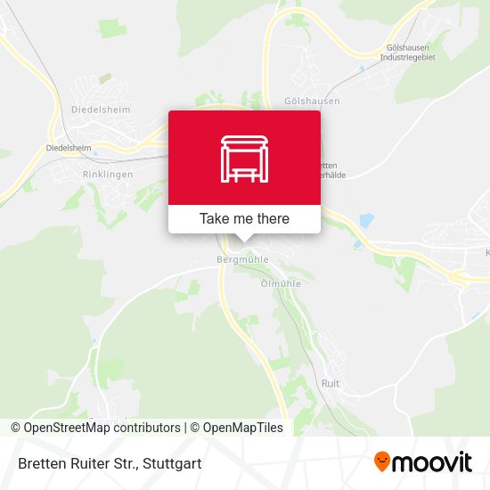 Карта Bretten Ruiter Str.