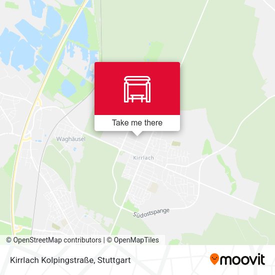 Карта Kirrlach Kolpingstraße