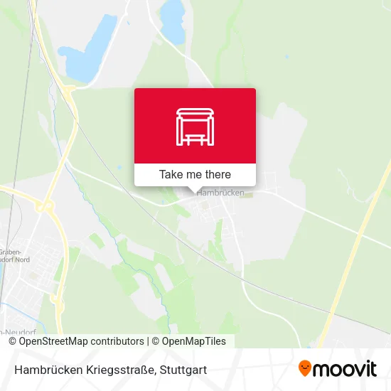 Карта Hambrücken Kriegsstraße