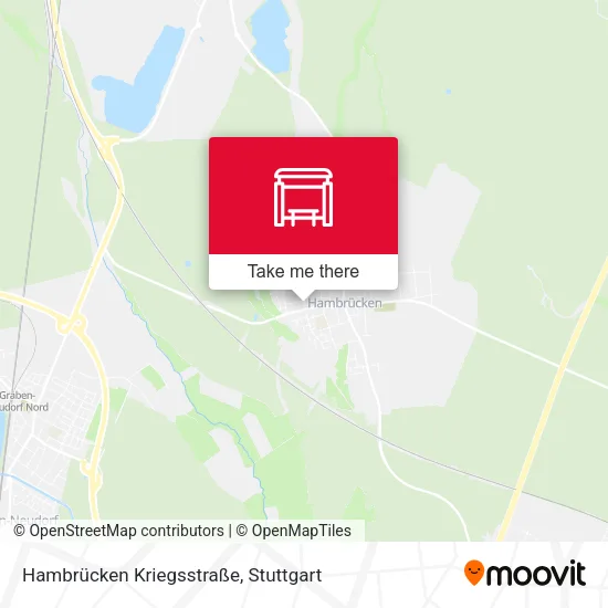 Карта Hambrücken Kriegsstraße