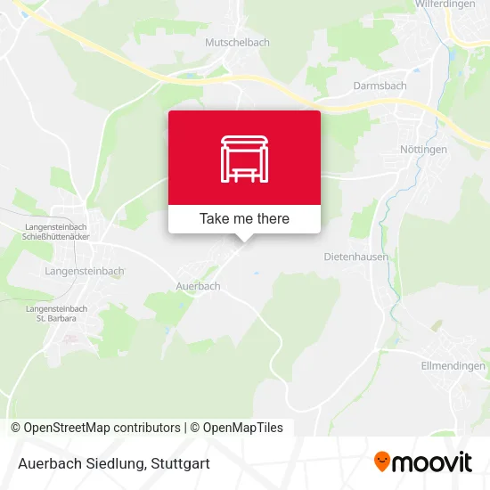 Карта Auerbach Siedlung