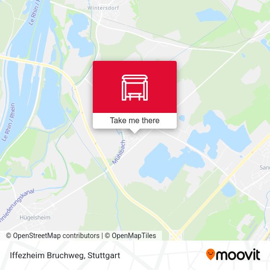 Карта Iffezheim Bruchweg