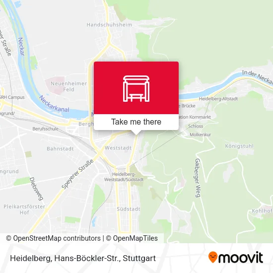 Карта Heidelberg, Hans-Böckler-Str.