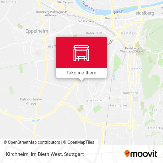 Карта Kirchheim, Im Bieth West