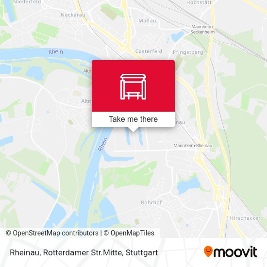 Карта Rheinau, Rotterdamer Str.Mitte