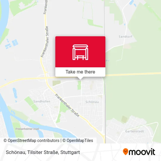 Карта Schönau, Tilsiter Straße