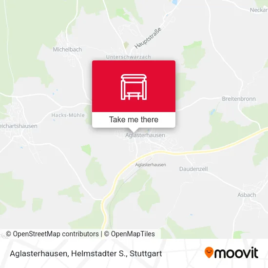 Карта Aglasterhausen, Helmstadter S.