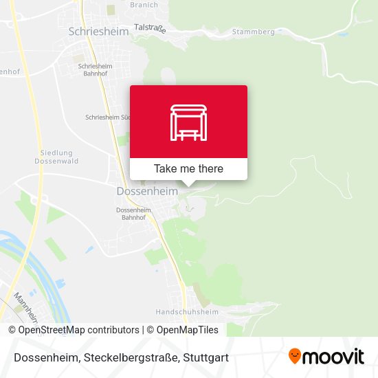 Карта Dossenheim, Steckelbergstraße