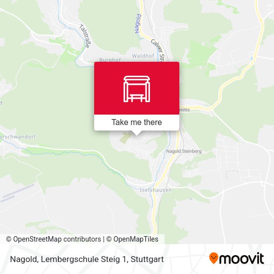 Карта Nagold, Lembergschule Steig 1