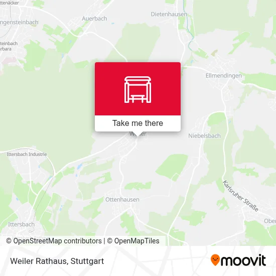 Weiler Rathaus map